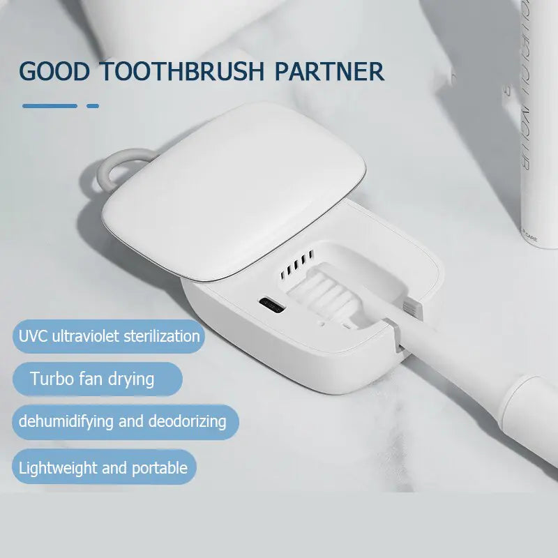 Wireless Gen: USB Mini Toothbrush Sanitizer Box
