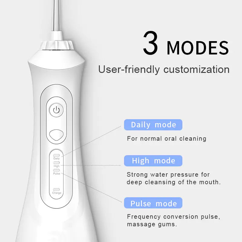 Waterproof Rechargeable Dental Water Flosser