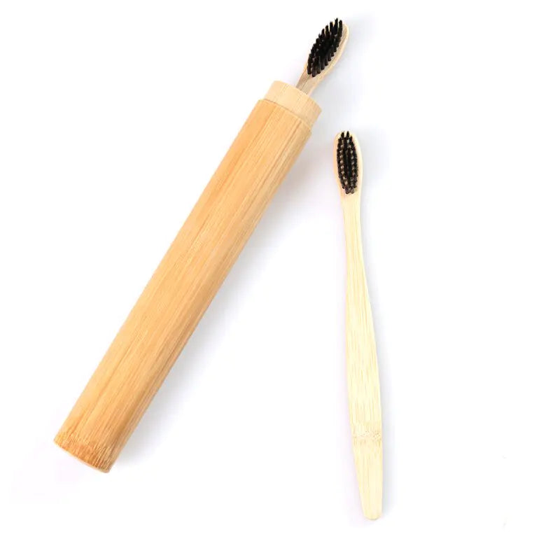 Eco Gen: Bamboo Brush Toothbrush Set