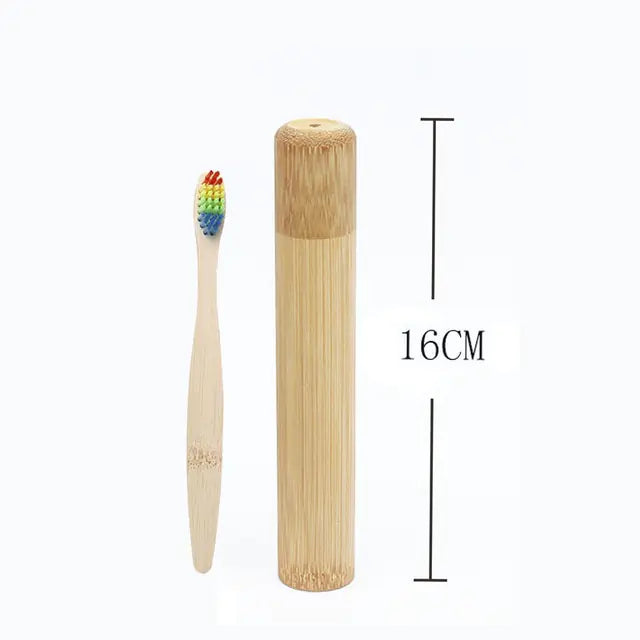 Eco Gen: Bamboo Brush Toothbrush Set