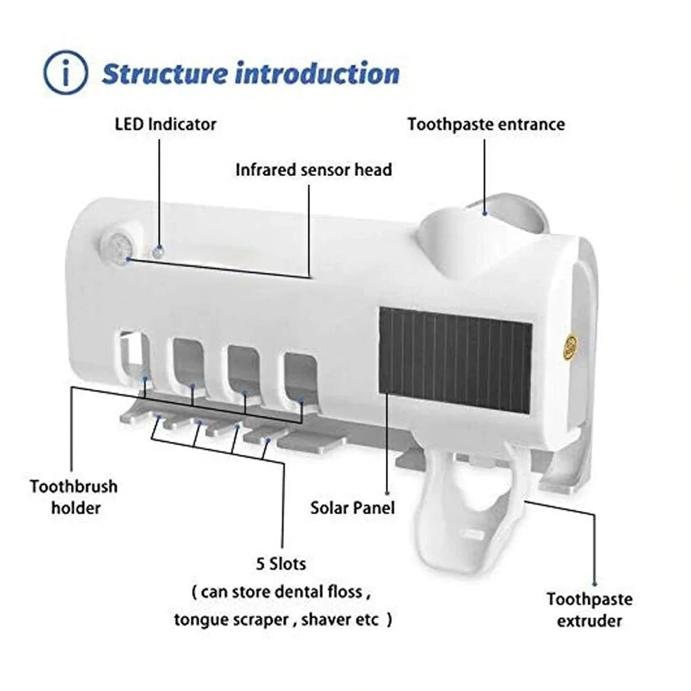 Gental Brush UV Toothbrush Sterilizer Cleaner