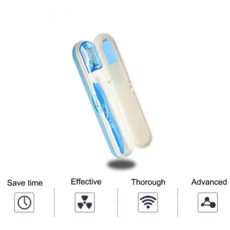 Gental on the GO: UV Toothbrush Sterilizer