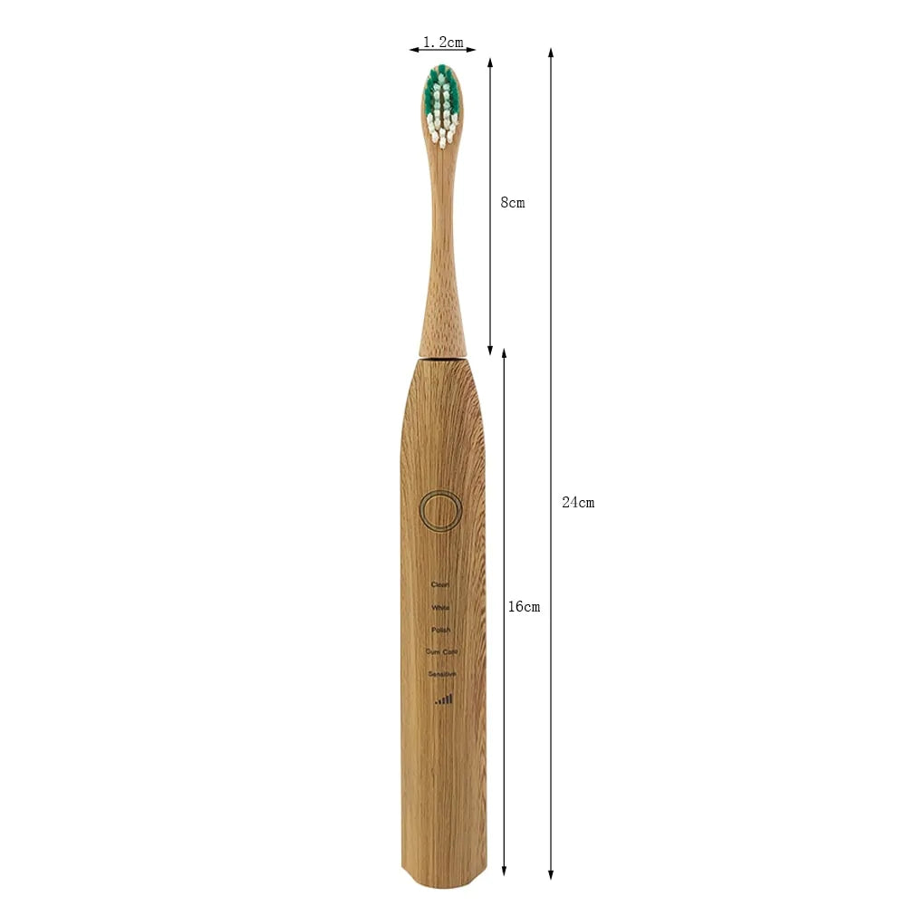 Advanced Eco Gen: Electric Bamboo Charcoal Toothbrush