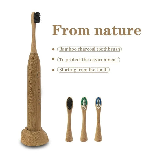 Advanced Eco Gen: Electric Bamboo Charcoal Toothbrush