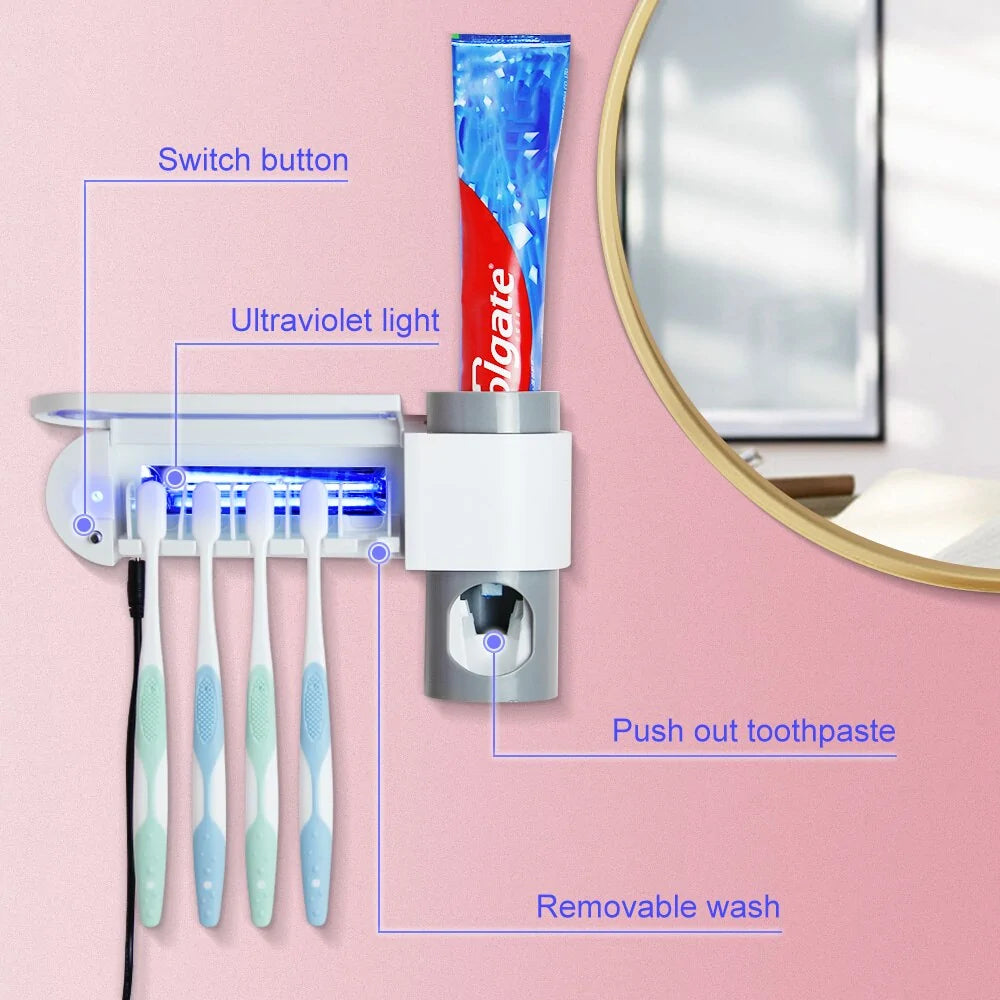 Gental Brush Optimus UV Light Ultraviolet Toothbrush Sterilizer