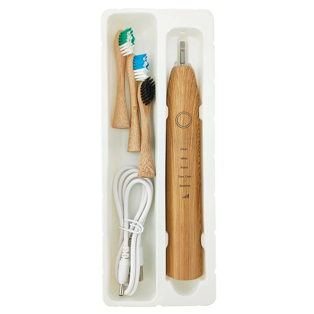 Advanced Eco Gen: Electric Bamboo Charcoal Toothbrush